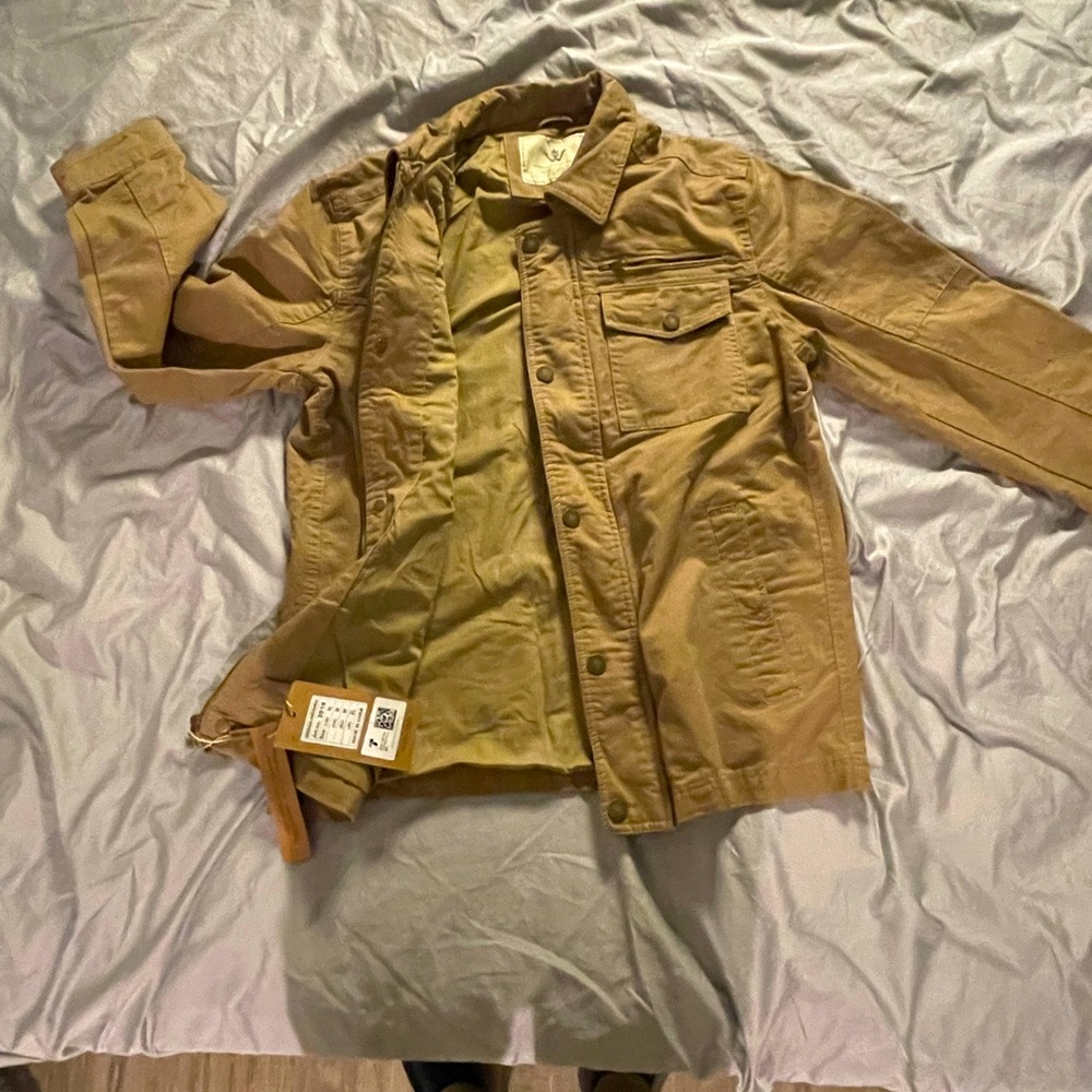 Canvas military jacket